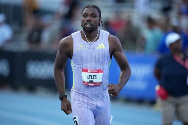 Athletics: Athletics-Lyles eyes American records as he plots path to Los Angeles Olympics
