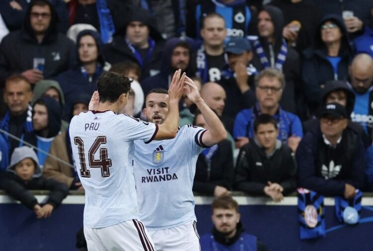 Football: Soccer-Torres helps Villa hold off Brugge, Marin fires AEK to victory