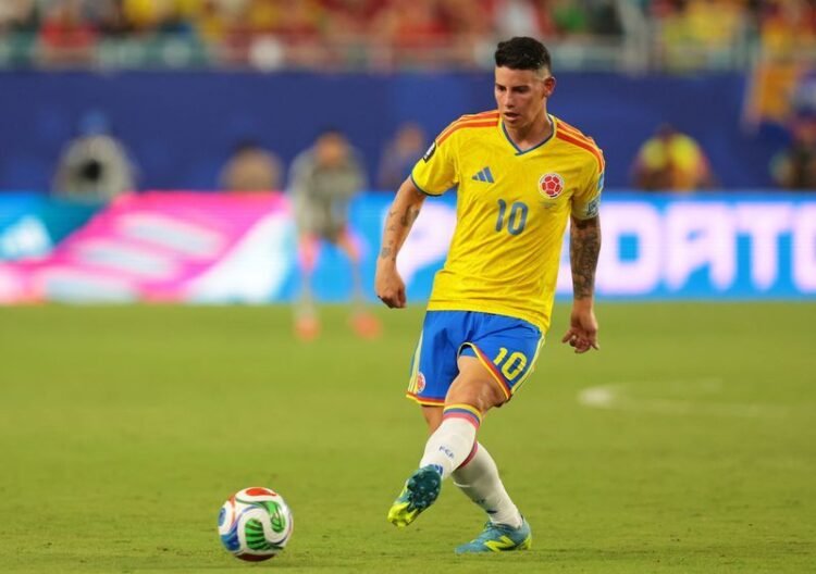 Football: Soccer-Colombia’s James Rodriguez retires from international football