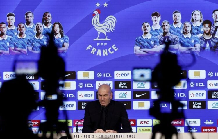 Football: Soccer-Liverpool’s Jacquet among new faces in Zidane’s first France squad