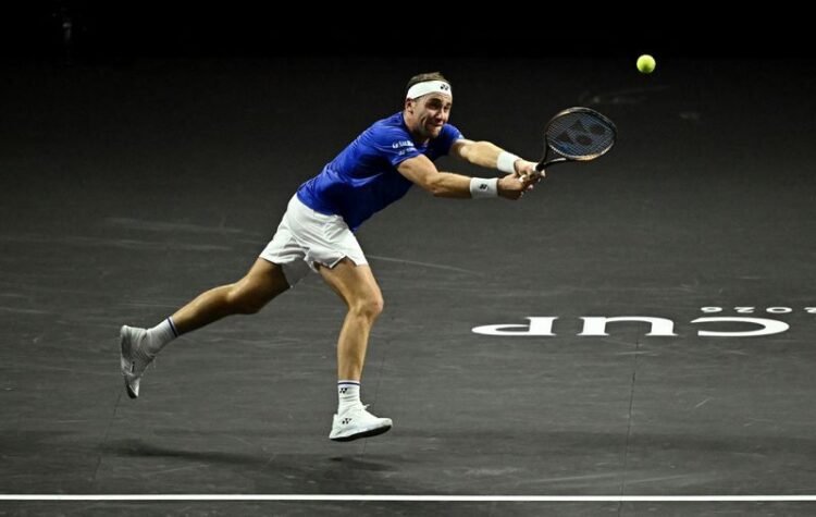 Tennis: Tennis-Laver Cup tied 1-1 as Ruud, Nakashima win opening matches