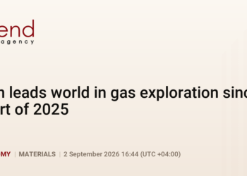 PremiumIran leads world in gas exploration since start of 2025
2 September 16:44 (UTC+04)
Economy