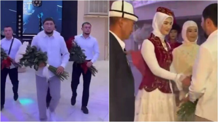 UFC fighter Myktybek Orolbay uulu got married