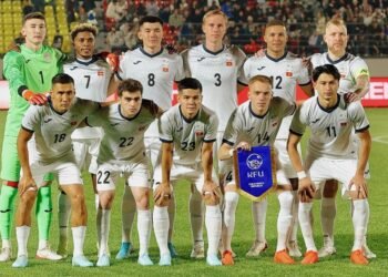 The national team of Kyrgyzstan defeated the Maldives with a score of 5:0