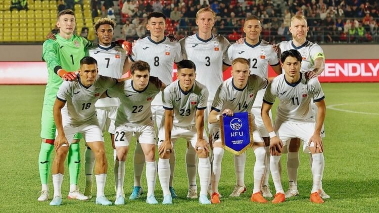 The national team of Kyrgyzstan defeated the Maldives with a score of 5:0