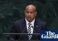 President of Naoero, formerly Nauru, addresses his nation’s name change at UN assembly – video | Nauru