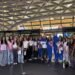 Azerbaijani gymnasts who achieved successful result in Spain return home (PHOTO)