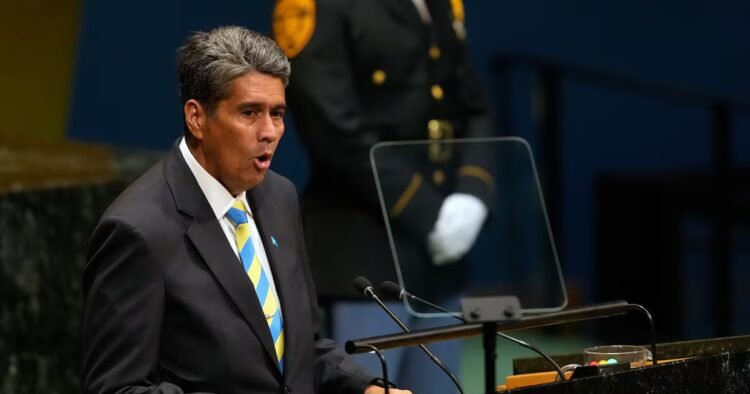 ‘We’re not giving up’: Island nations act as conscience of a warming world