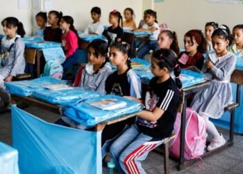 Gaza’s children return to school amid destroyed schools and educational tents – Al-Shorouk Online