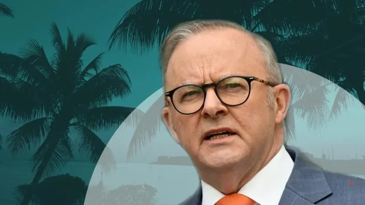 Anthony Albanese condemns China missile tests as Pacific leaders accuse Beijing of ‘disrespect’