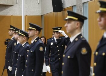 New police sergeant major and nine more officers in the Andorran police force