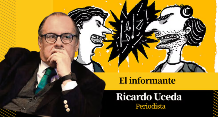 Two criminals talk, by Ricardo Uceda