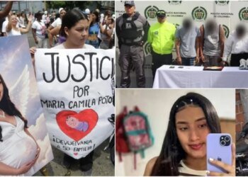 The clues that allowed the capture of five gang suspects and the discovery of the body of a baby in the case of the murder of María Camila Potosí