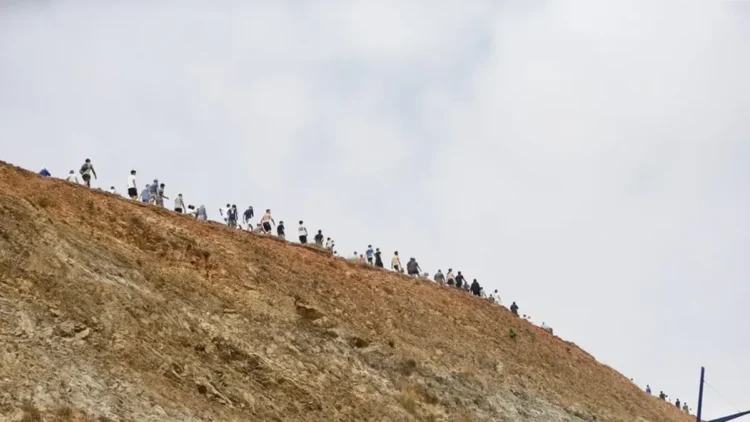 Migration crisis in Spain due to the massive arrival of migrants to Ceuta: city residents protest the arrival of people from Morocco
