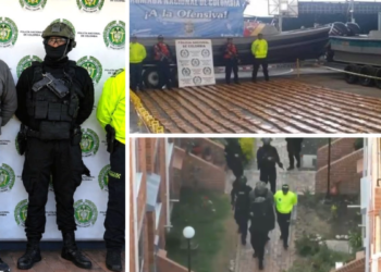 The criminal partners of a powerful capo Raizal who has just been captured in the north of Bogotá