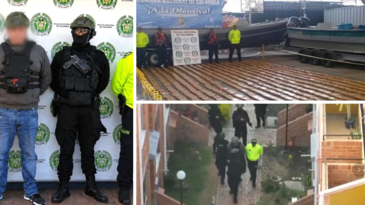 The criminal partners of a powerful capo Raizal who has just been captured in the north of Bogotá