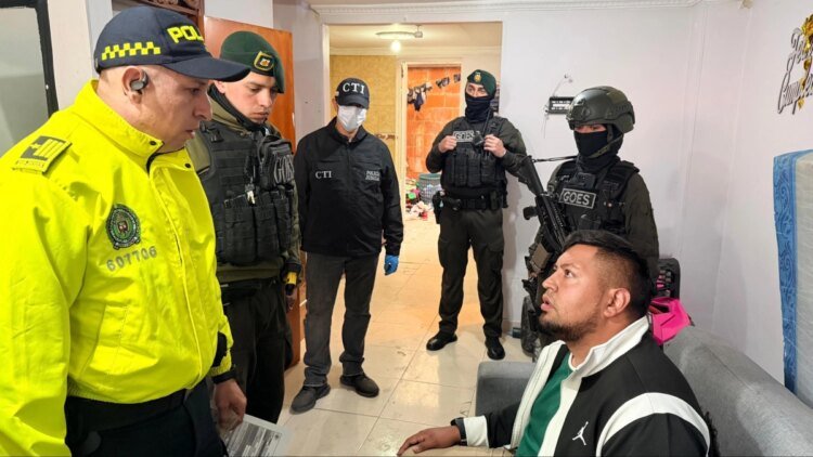 This is the file of ‘Los Pinchallantas’, the gang that detained, tortured and robbed families at the entrances and exits of Bogotá