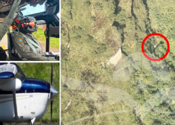 Air Force announces that it located remains of a missing small plane on the Condoto-Guaymaral route: photos of the place where the aircraft with 5 passengers impacted