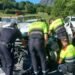The police are collaborating with the police in the investigation of the fatal accident in Encamp