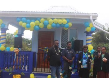 Epauto School opens VT2.3M cyclone-proof security house with digital scanning system
