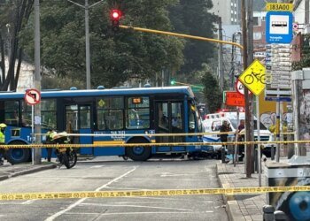 They identify the woman who died after a serious traffic accident between a motorcycle and a SITP bus in Teusaquillo: hypothesis of the accident revealed