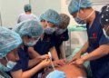 Chinese Medical Team performs Vanuatu’s first laparoscopic gastrointestinal perforation repair