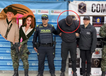 This is the identity of the police lieutenant (r) sent to jail for threatening the family of singer Luis Alfonso and shooting at his home