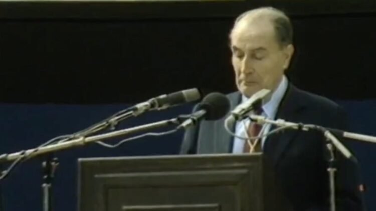 Mitterrand and Martí Alanis starred in a historic day in Andorra 40 years ago