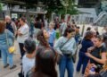 60 people gather in Parc de la Mola in Escaldes-Engordany to demand free abortion in Andorra