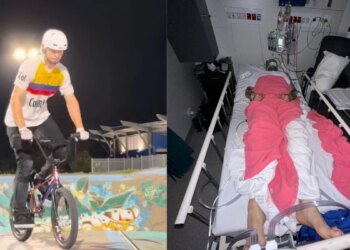 Colombian athlete remains in a coma in France after a serious accident: his mother is looking for resources to travel and accompany him in his recovery
