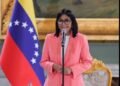 Delcy meets Trump ahead of PM Persad-Bissessar