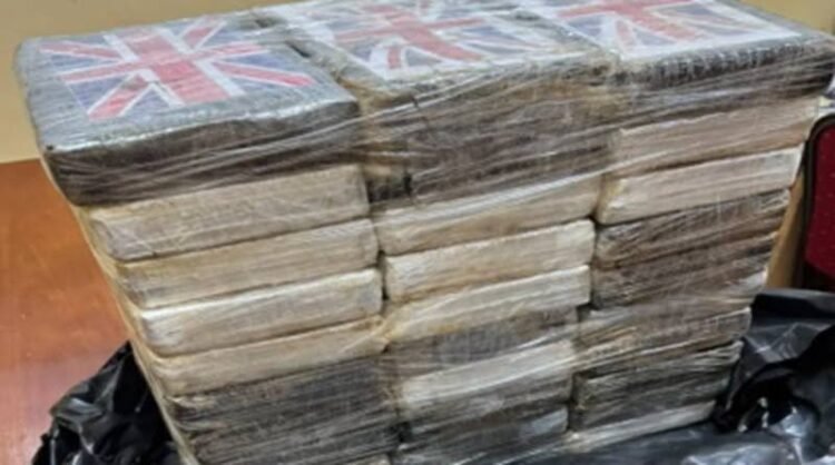Guyana police seize more than 70 pounds of cocaine