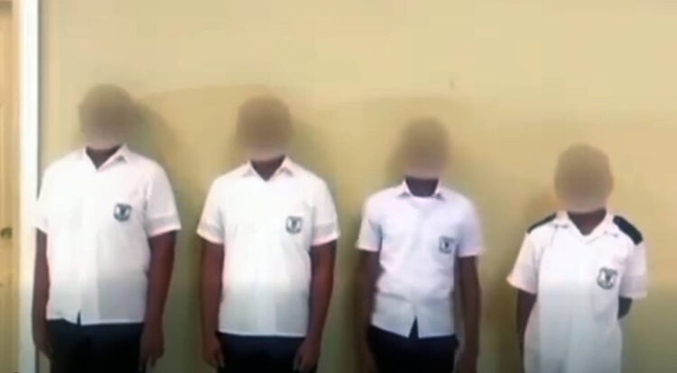 Schoolboys sorry for fighting at start of academic year… but minister says students’ suspension extended