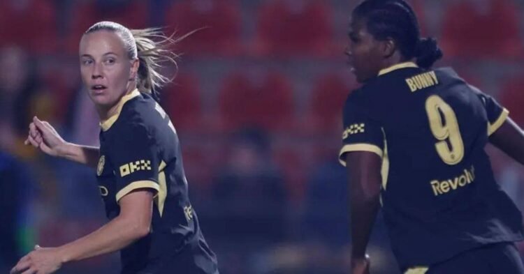 Shaw off target as City fight back to earn draw against Bayern
