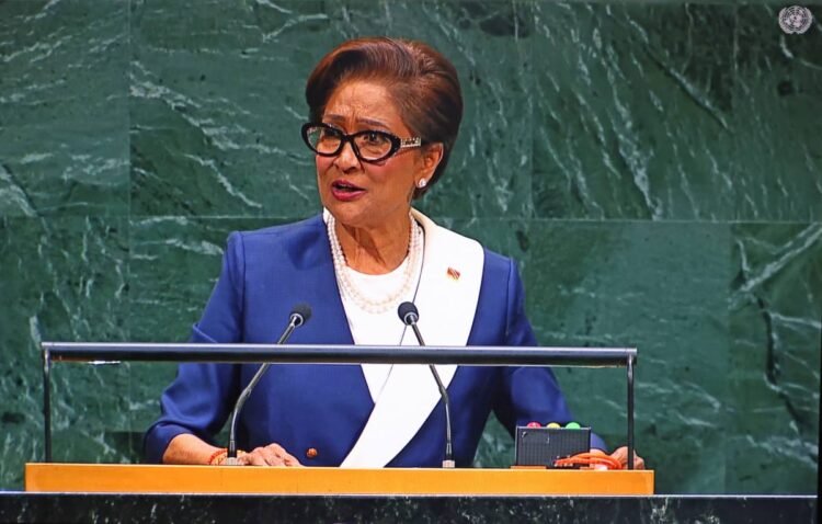 PM addresses 81st Session of UN General AssemblyTRAFFICKERS BEWARE!Warns that threat of illicit drugs and guns is real; says T&T will use its Security Council seat to advocate for stronger international cooperation