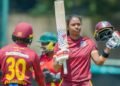 Matthews’ record-breaking century sinks Zimbabwe Women in opener