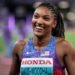 Long jump champion Davis-Woodhall suffers concussion in head-on collision | Sports