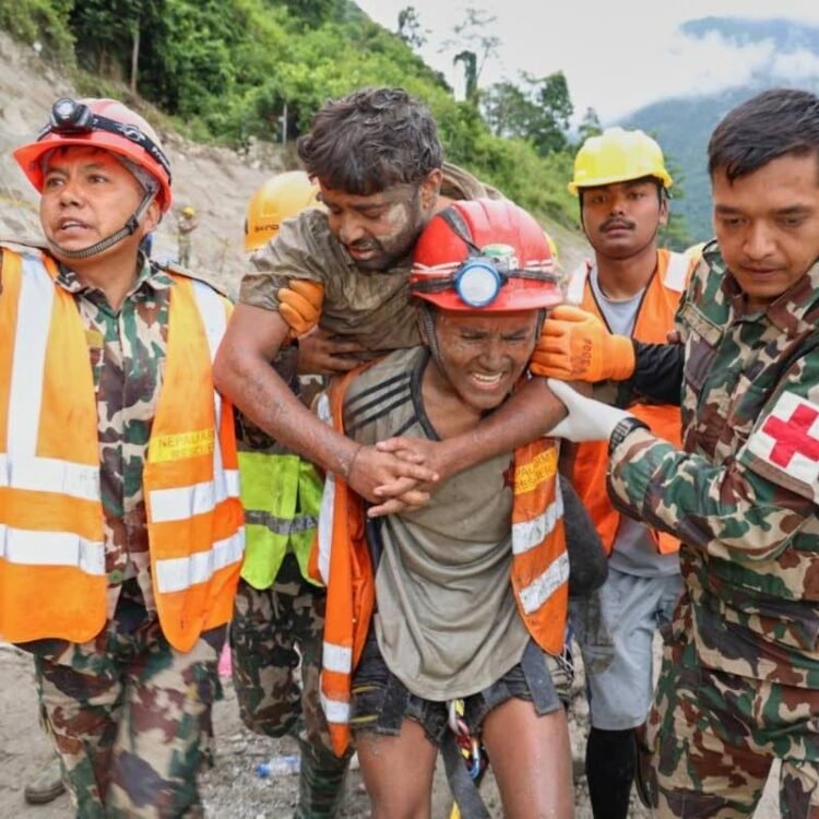 Two trapped workers found alive in hydropower tunnel 9 days after Nepal floods | World News