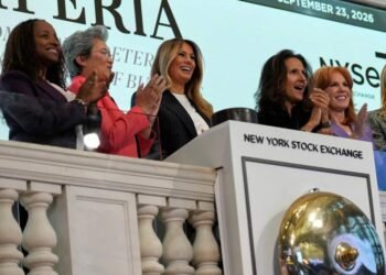 Melania Trump rings New York Stock Exchange opening bell to launch new women’s initiative, Imperia | Business