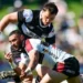 France-bound winger’s try gives North Harbour the lead over Hawke’s Bay