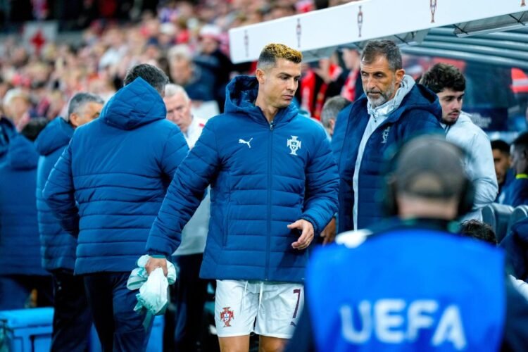 Cristiano Ronaldo walks out on Portugal camp after being told he won’t start