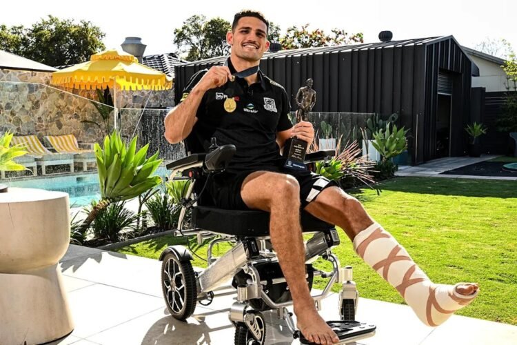 Warriors scoop major awards as wheelchair-bound Nathan Cleary takes Dally M Medal