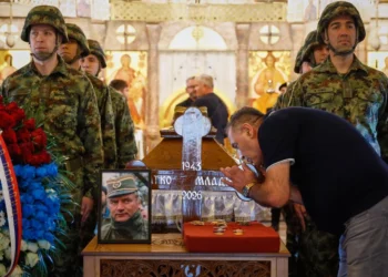 Body of war criminal Mladic lies in state in Serbian capital ahead of funeral