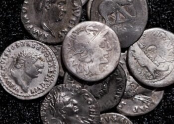 Amateur archaeologist finds Germany’s biggest hoard of ancient Roman silver coins