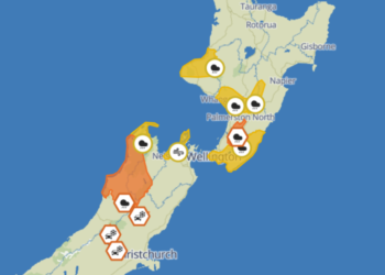 Up to 120mm of rain forecast as weather system sweeps NZ, fresh warnings issued