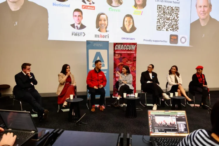 ‘Give her a chance’: Candidates step into the cauldron at rowdy student debate