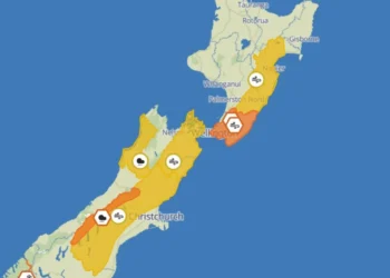 120kmh gusts forecast as heavy rain hits central NZ