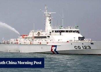 Taipei donates coastguard vessel to Manila as South China Sea tensions mount