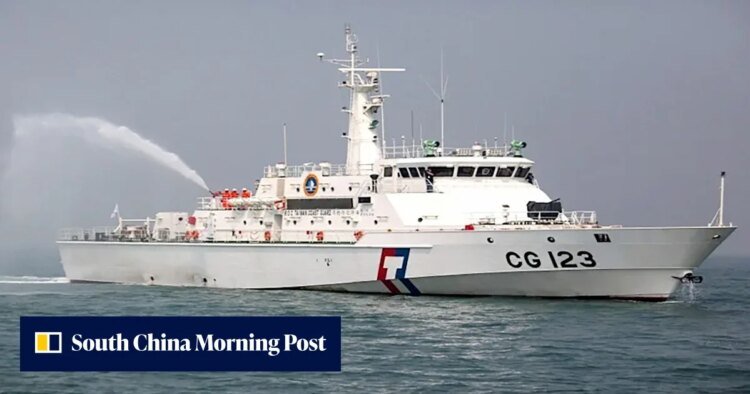 Taipei donates coastguard vessel to Manila as South China Sea tensions mount
