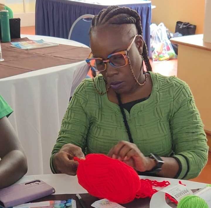 Crochet project pairs craft with health education